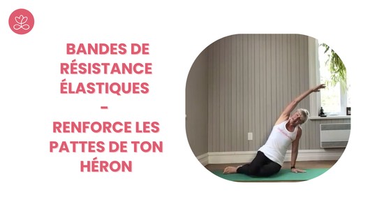 18. Bandes de résistance élastiques - Renforce les pattes de ton Héron avec Esther Bouchard