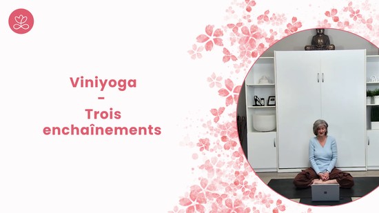 18. Viniyoga - Trois enchaînements  avec Lily Champagne
