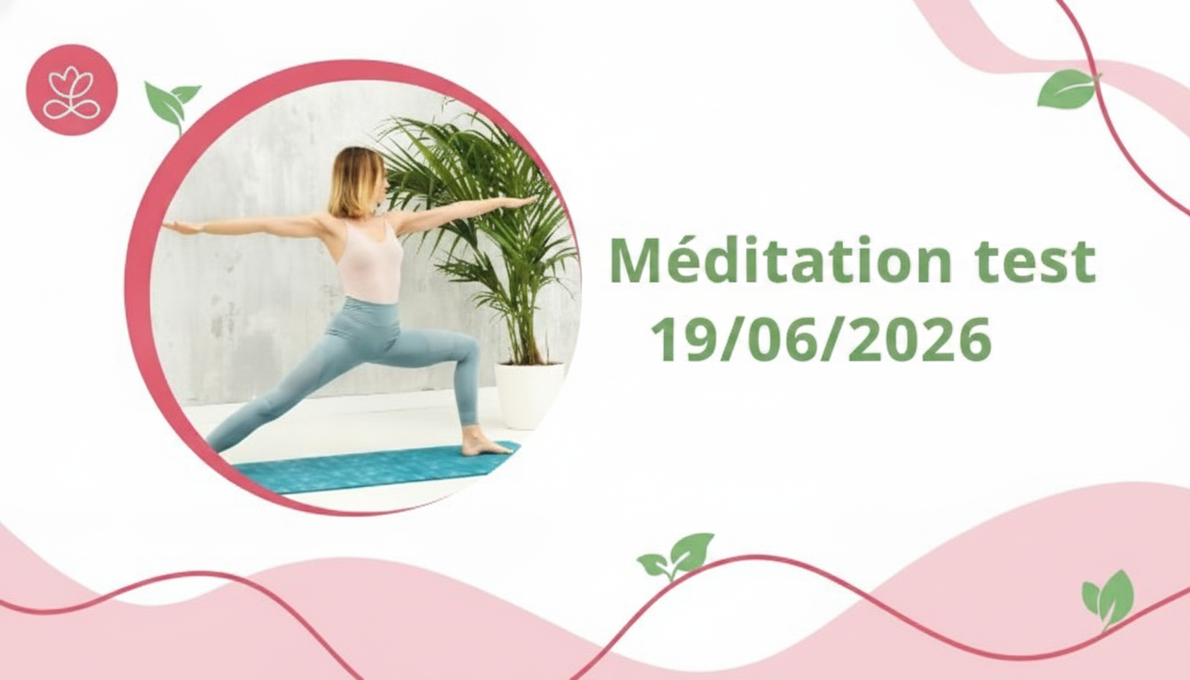 Méditation test 19/06/2026