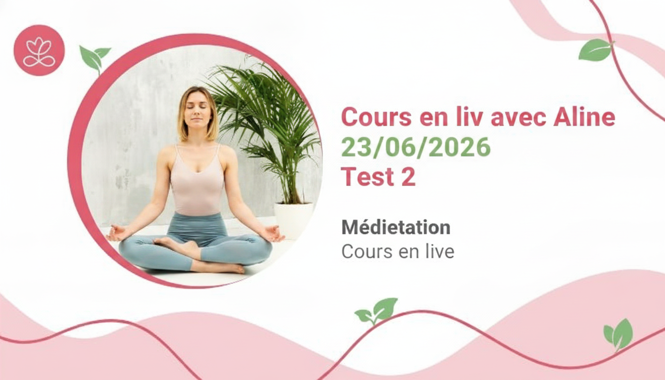 Cours en live avec Aline 23/06/2026 Test 2